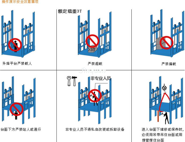 导轨升降货梯